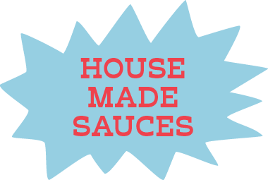 rebel hen chicken tenders house made sauces